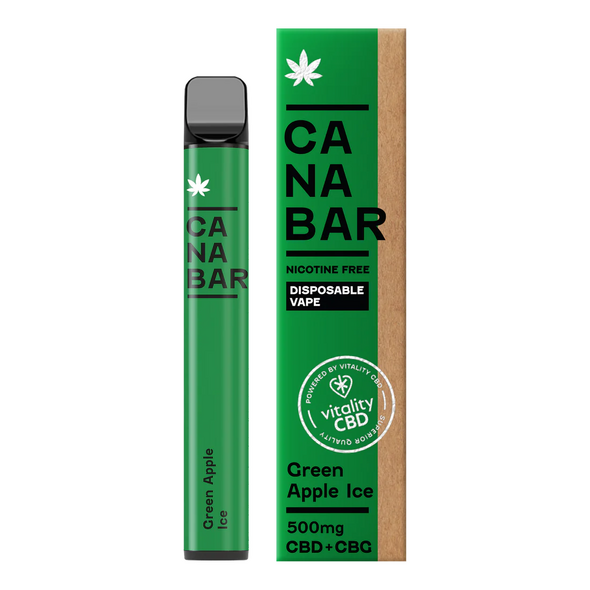 Vitality CBD - Canabar Disposable CBD+CBG 500mg