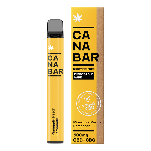 Vitality CBD - Canabar Disposable CBD+CBG 500mg